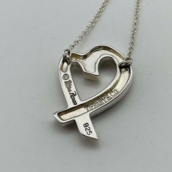 Authentic Tiffany & Co. Loving Heart Necklace – Paloma Picasso 16" – Gift Ready - Picture 2 of 7